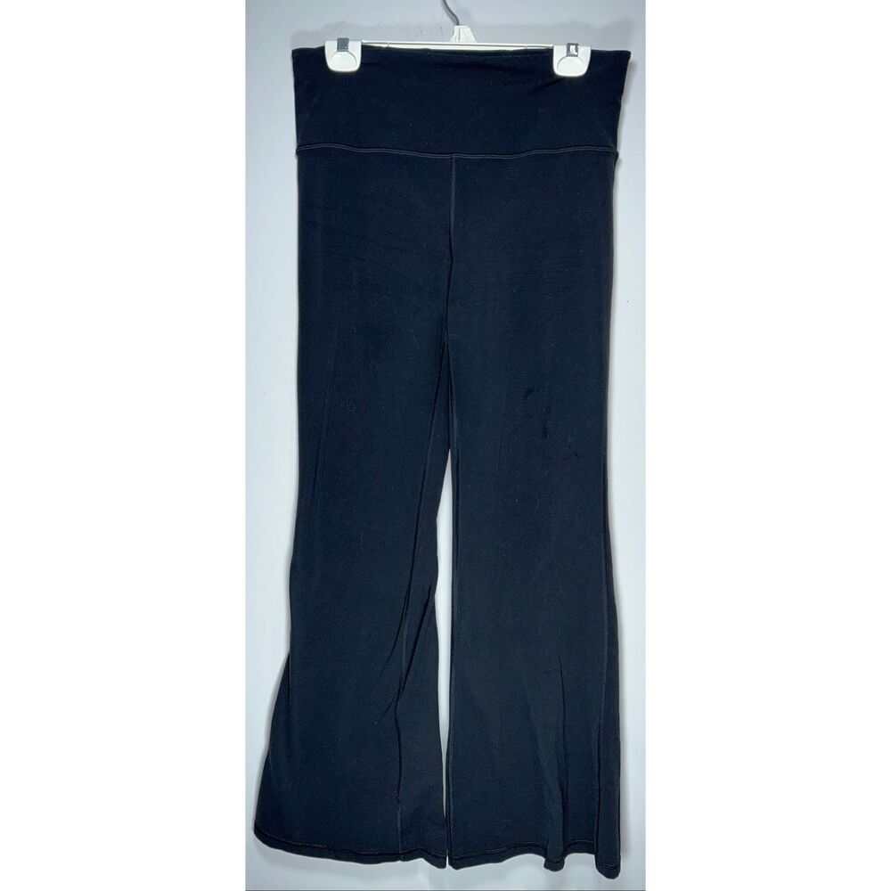 Athleta elation flare black pants size large - Picture 1 of 3